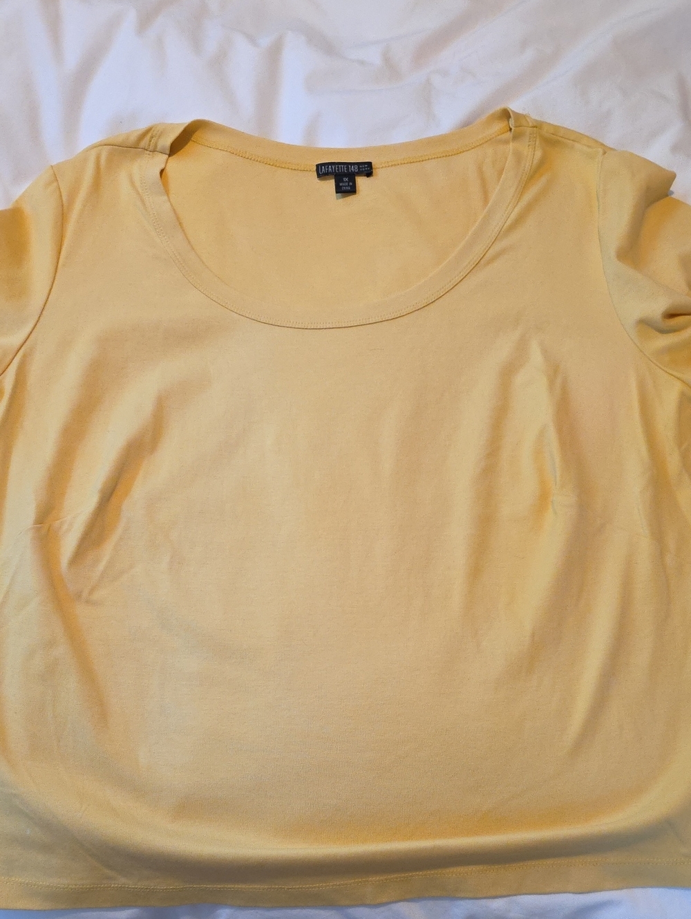 Yellow Lafayette 1481x Short Sleeve Yellow T-shirt EUC